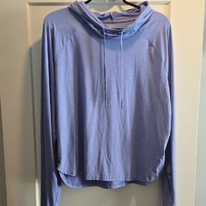 Light Blue Pullover (THIN) Hoodie Top